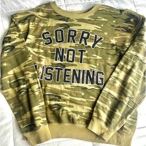 Kids Camo Crewneck